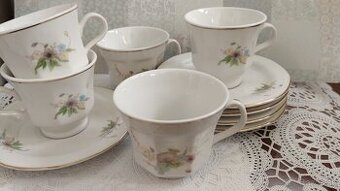 porcelánové šálky sad 4+4