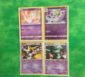 Mew, Gardevoir, Jirachi a Slowking
