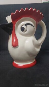 Retro kohút Made in Czechoslovakia značený hand painted