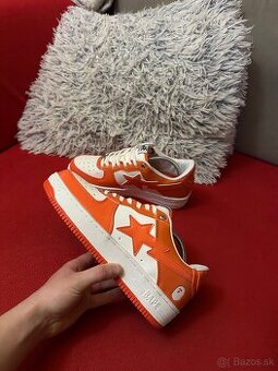 BAPE A Bathing Ape Sta Low Orange (veľkosť 42)