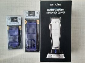 Andis master cordless + magnetické nadstavce - 1