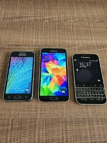 2×Samsung + BlackBerry