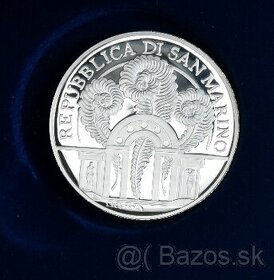 San Marino, 10 Euro, 2008, Rome, Palladio's Birth - 500th An