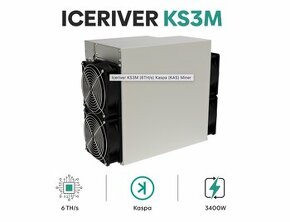 ASIC IceRiver KS3M (6 TH/s) - IHNEĎ SKLADOM