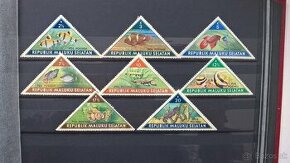 Poštové známky č.156 - Maluku Selatan - ryby