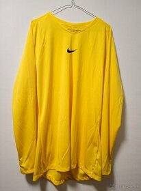pánske športové žlté tričko