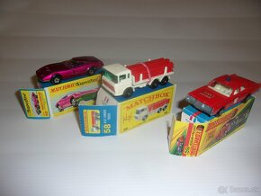 Modely áut Matchbox zo 70-ych rokov