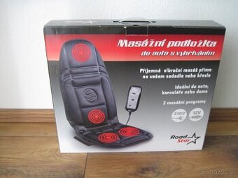Masážna podložka do auta s vyhrievaním- nepoužívaná