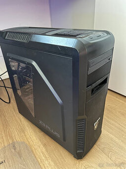 Starší herný počítač Ryzen 5 1600X/8GB/nový NVMe disk/W11pro