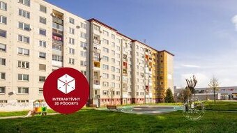 AXIS REAL | PRIESTRANNÝ 3-izbový byt na sídlisku Západ