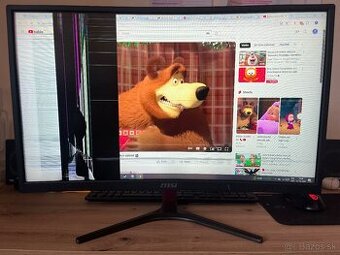 Poškodene monitory MSI 24 palcove