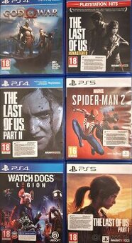 Predám hry na ps4/ps5