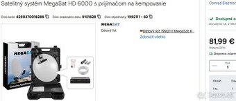 MEGASAT HD 6000 S PRIJIMACOM