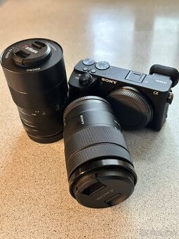 Somy Aplha A6600 + 2x Objektív