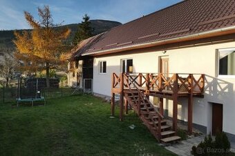 Zrekonštruovaný dom v pokojnej časti obce Telgárt