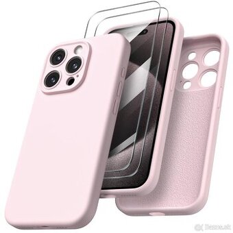 Puzdro kompatibilné s iPhone 15 Pro MAX 6,7" 2023, silikóno