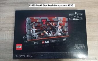 Predám nové Lego Star Wars 75339 Death Star Trash Compactor