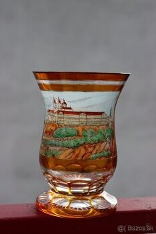 Starožitný Biedermeier Pohár: Opátstvo Melk (19. storočie)