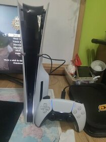 PS5 Slim + Ovládač + Hra Recturnal ( V Záruke )