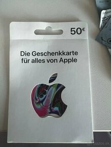 Darčekový poukaz Apple