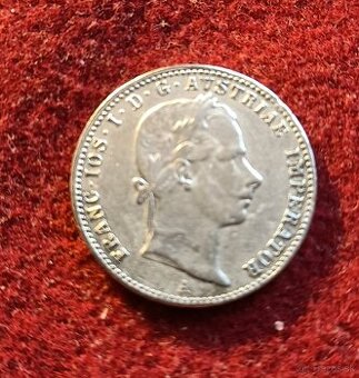 1/4 zlatnik 1858A