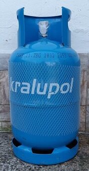 Propan-butanová fľaša 10kg,nová,plná s plombou