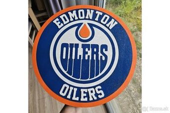 Edmonton oilers Hokejové 3D Logo