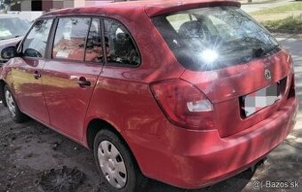 Škoda Fabia 1.2 HTP 2008 predám MOTOR BZG, PREVODOVKA, DVERE
