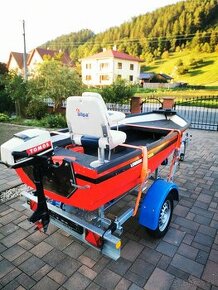 Rybársky čln plus vozík plus motor