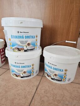 Den Braven Štuková omietka biela 14kg