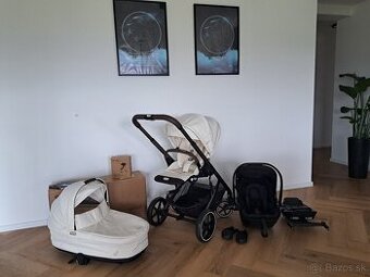 CYBEX Kočík kombinovaný Balios S Lux Seashell Beige 2023