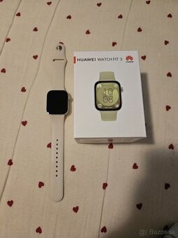 Minimálne nosené hodinky Huawei watch Fit 3