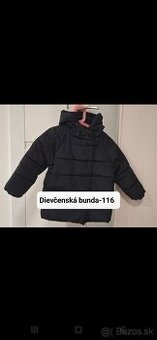 Dievčenská bunda-116