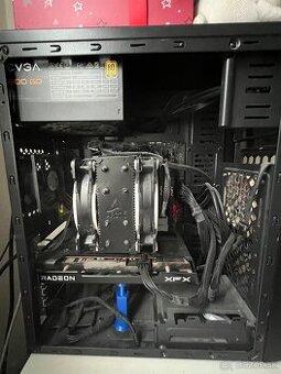 Herný pc 32GB RAM RX 6600 VRAM8GB RYZEN 5 5600 B550M-E