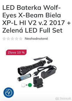 Svietidlo Wolf Eyes na pusku