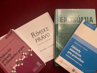 Predám knihy do 1.ročníka ( právo)