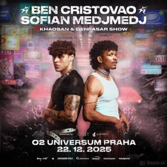 Ben Cristovao, Sofian Medjmedj O2 Universum