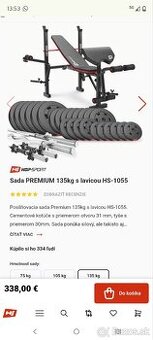 Posilňovacia veža 135kg závažia