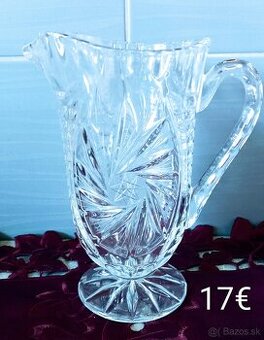 Krištáľový džbán