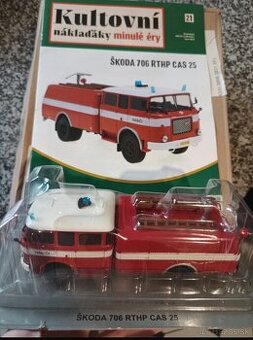 ŠKODA 706 RTHP CAS 25 Hasiči 1:43 DeAgostini - 1