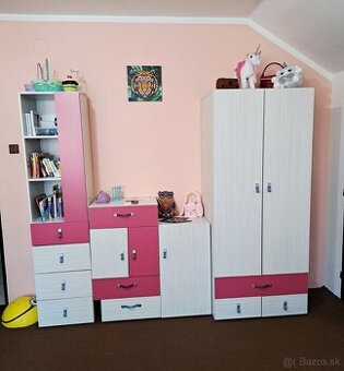 Komplet nábytok do detskej izby. Nábytok dievčenská izba.