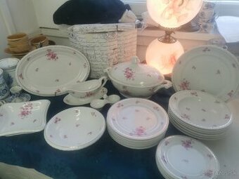 Starožitný obedovy set, Thun czechoslovakia