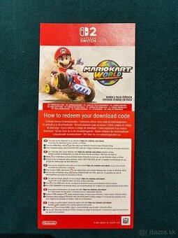 Mariokart world (nepoužitý kód )