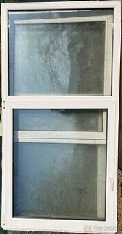 Plastové okná 2310x1170mm jednokrídlové + nadsvetlík