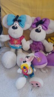 Diddl, Didlina plyšové hračky-spolu za 40eur