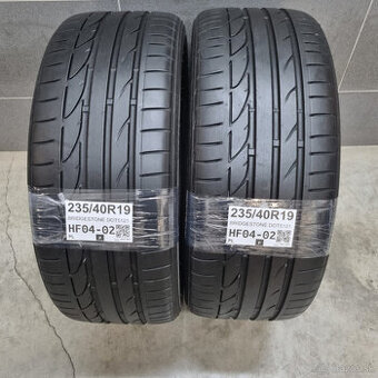 Letné pneumatiky 235/40 R19 BRIDGESTONE