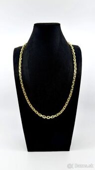 Zlata retiazka anker pilka 14k 585/1000 106,3g 3x punc