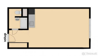 Na predaj garsónka Martin - Sever