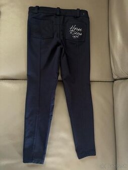 Jazdecké nohavice detské (tmavomodré)-8rokov