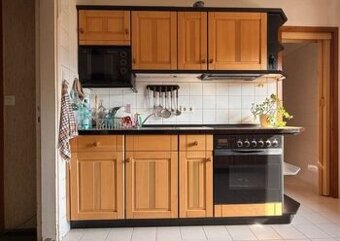 Kuchyňská linka z masivu se spotřebiči,6443